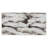 Oxalide Modern Faux Marble Dining Table With Double Pedestal Base-1649319325