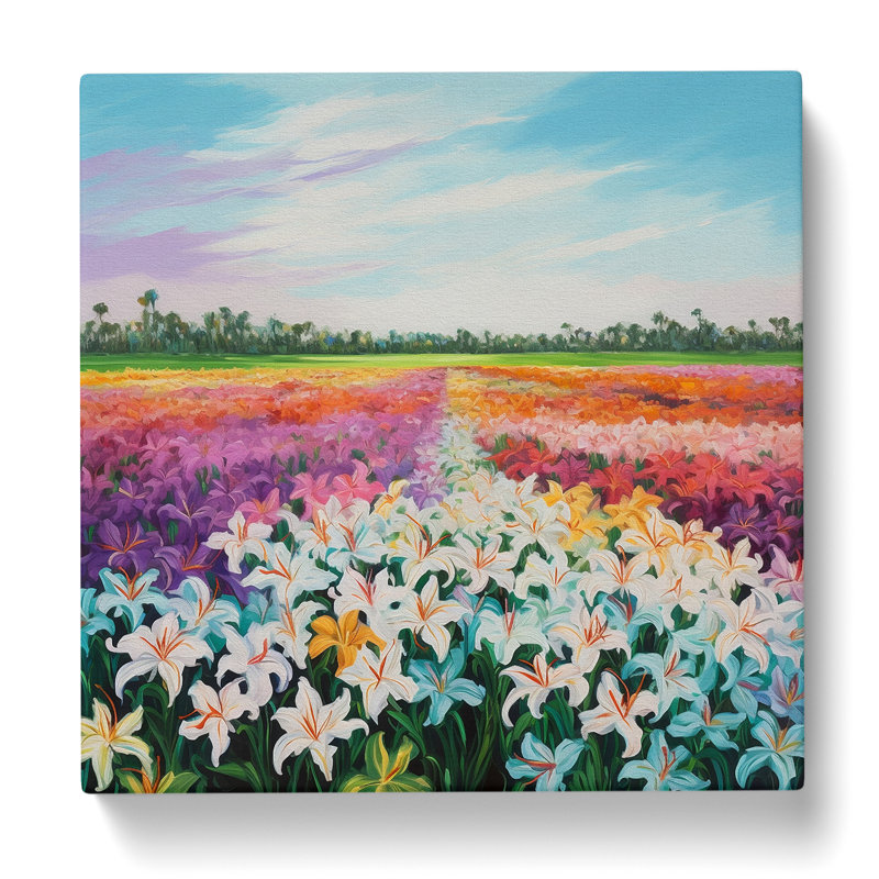 Modern Wall Art - Wrapped Canvas, 35cm H x 35cm W x 3cm D
