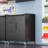 29.5” Wide Wheeled Removable Garage Storage Cabinet with Four Drawers for Partitioned Storage - Adjustable Shelf and Easy Movement
