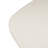 Upholstered Square Ottoman,White,Boucle