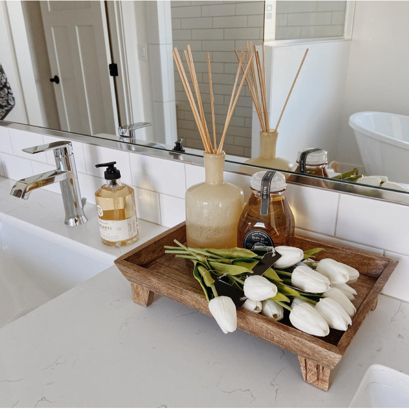 Chamomile Lavender Hand-Blown Glass Reed Diffuser