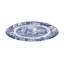 Spode Blue Italian 2 Pc Serving Platter W/Dome