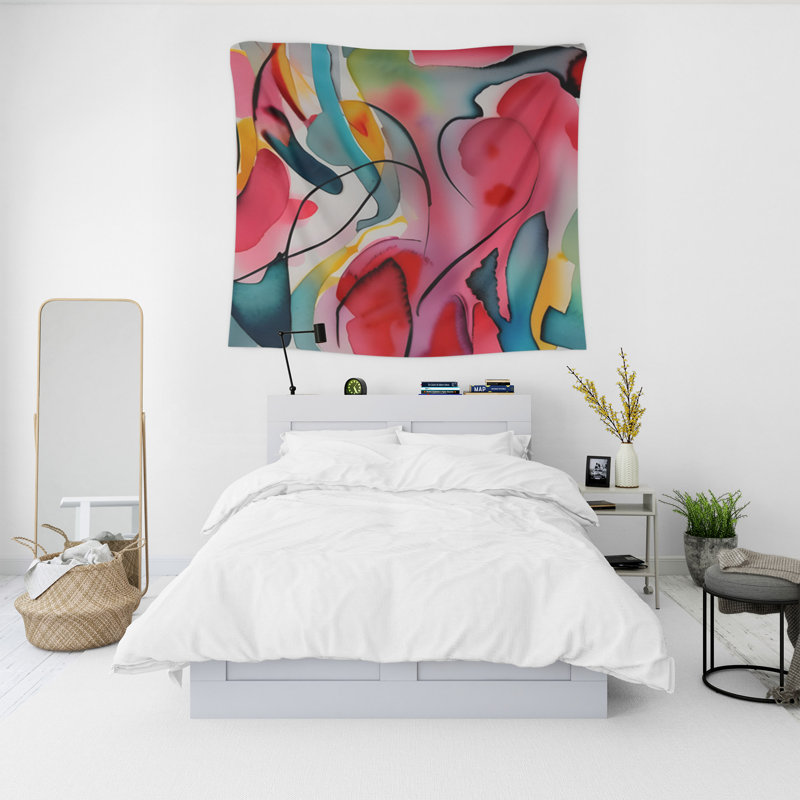 Tapisserie murale, H 88 po x l 104 po