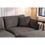 Canapé modulaire élégant, chenille de haute qualité, design moderne pour le salon