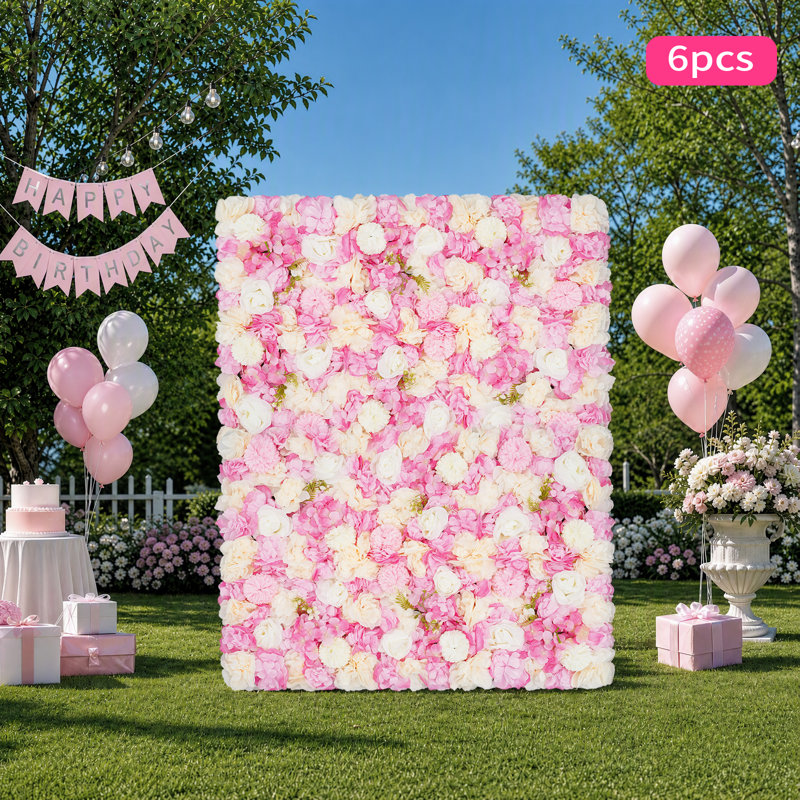 Artificial Flower Wall Panels