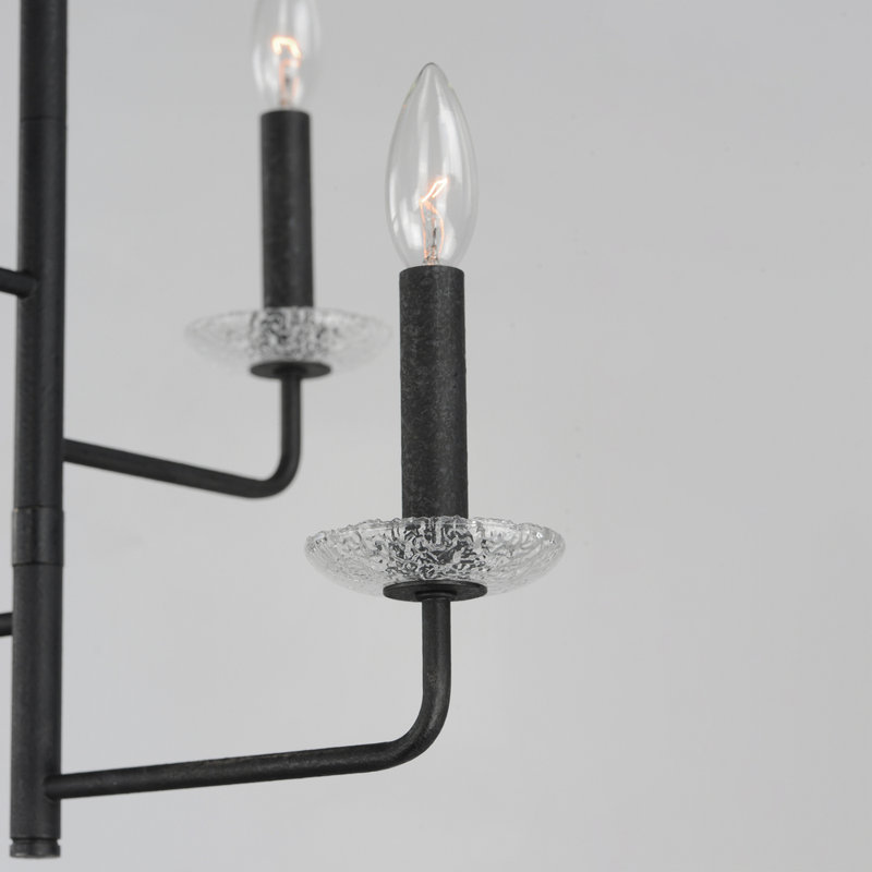 Farnborough 4 - Light Dimmable Tiered Chandelier