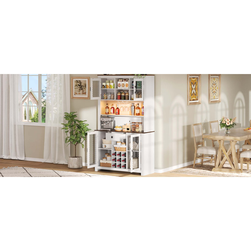 Buffet 70,9 po, Blanc