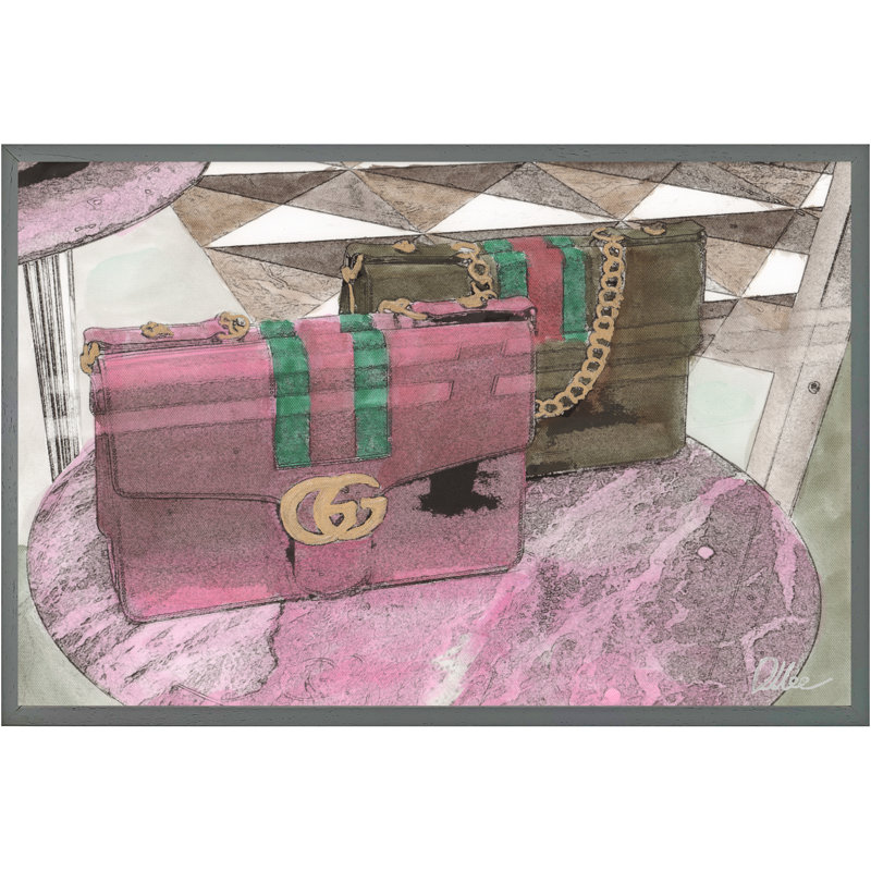 Single Picture Frame Print, 41cm H x 61cm W x 4cm D, Grey