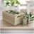 Sorbus 3 Pack Unfinished Wood Crates, Organizer Bins, Wooden Box, Cabinet Containers