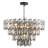 15-Light Crystal Dimmable Tiered Chandelier-2052645435