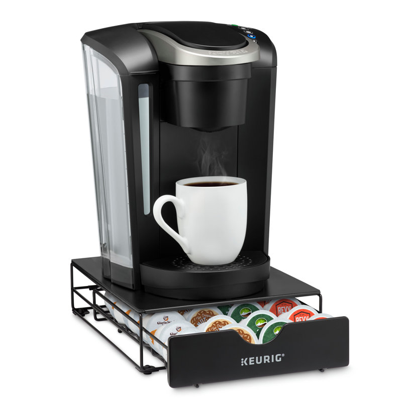 Le tiroir de rangement Keurig peut contenir 24 dosettes K-Cup