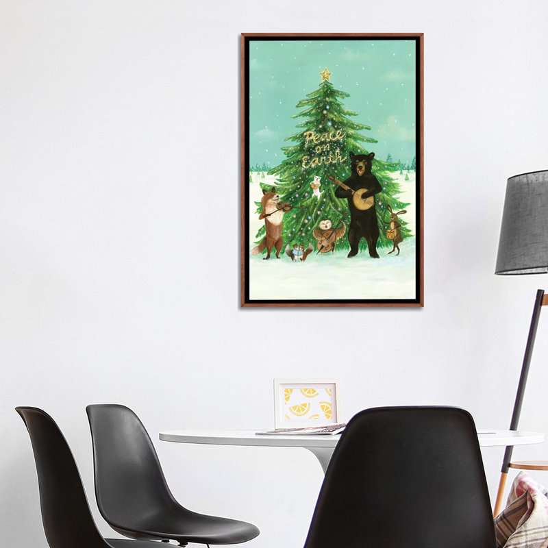 Paix sur terre par Jahn Vashti, reproduction d’art, Classic Wood Framed, Pas de tapis, H 40 po x l 26 po x P 1,5 po
