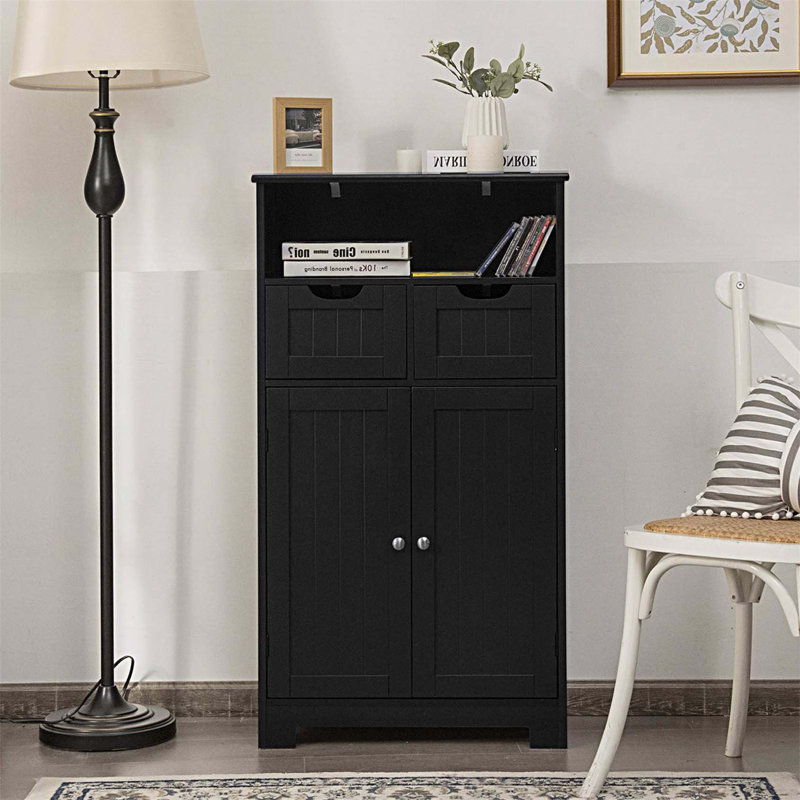 Aloysious Bathroom Cabinet, Black