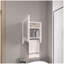 Armoire à pharmacie avec porte-serviettes H 19,7 "x l 17,7" BOTIQ, une porte avec deux tablettes intérieures pour la salle de bain et la cuisine-709456901