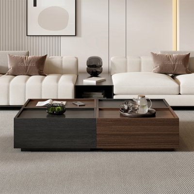 Creative minimalist rectangular coffee table