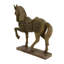 Jayden HORSE 39cm Carved Wood Effect