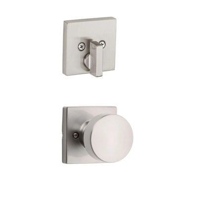Pismo Single Cylinder Interior Knob Set (Exterior Portion Sold Separately)