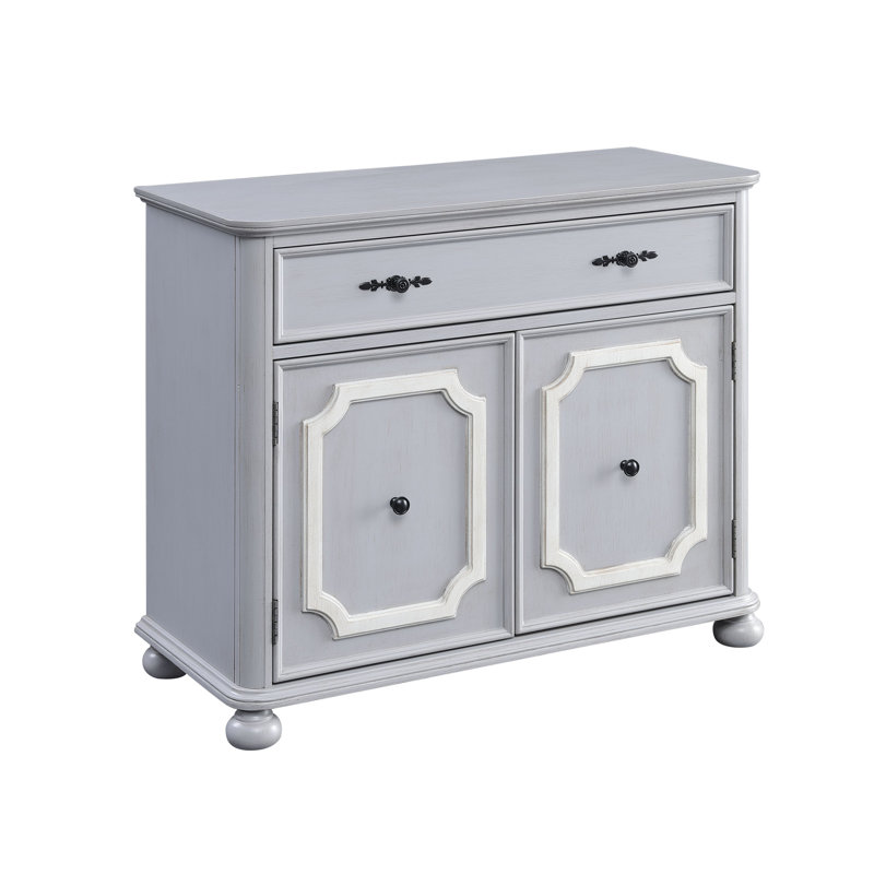 Armoire à finition grise