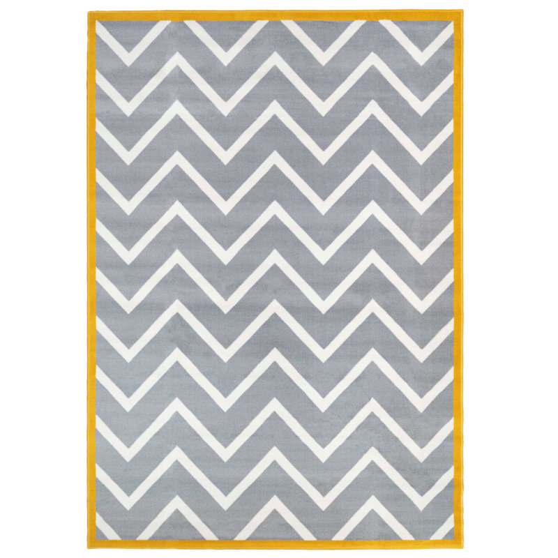 Alizeh Chevron Area Rug, Rectangle 80 x 150cm