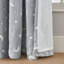 Moon And Stars Semi Sheer Curtain Panel Pair-966390268
