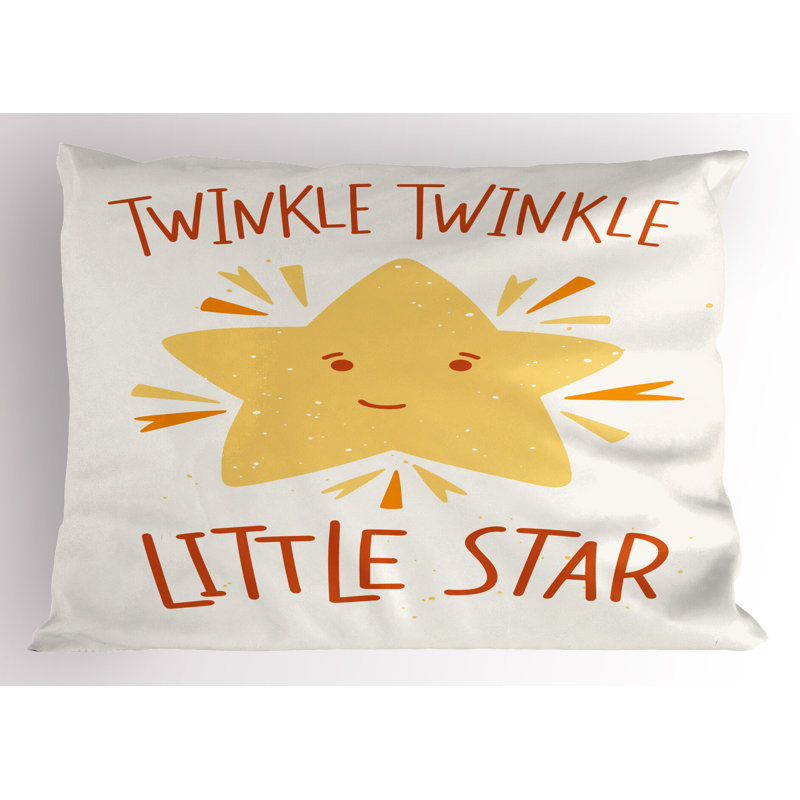 Ensemble de 2 taies décoratives Ambesonne Twinkle Twinkle Little Star