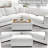 Cloud Modular Sectional Sofa Upholstered Deep Seat Couches With A Movable Ottomon That Can Be Used On Both Sides-86790946