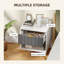 45cm W Manufactured Wood Bedside Table