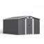 Ajay 8ft. W x 10ft. D Metal Apex Tool Shed-1555269216