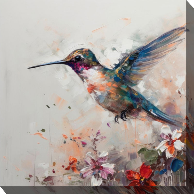 Art sur toile Hovering Hummer