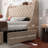 Einhomn Queen Bed Frame With 4 Storage Drawers, Upholstered Platform Bed Frame With Type-c & Usb Ports, Wingback Storage Headboard,beige