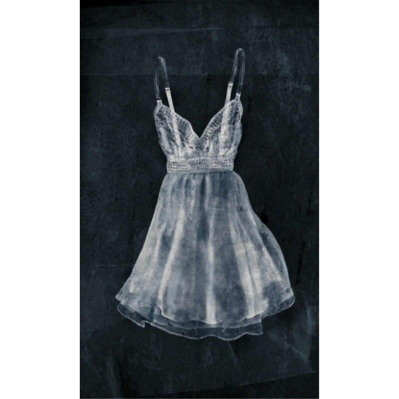 Dress Up III Print by Elena Carlie, Glass Coat, 40" H x 24" W x 1.5" D
