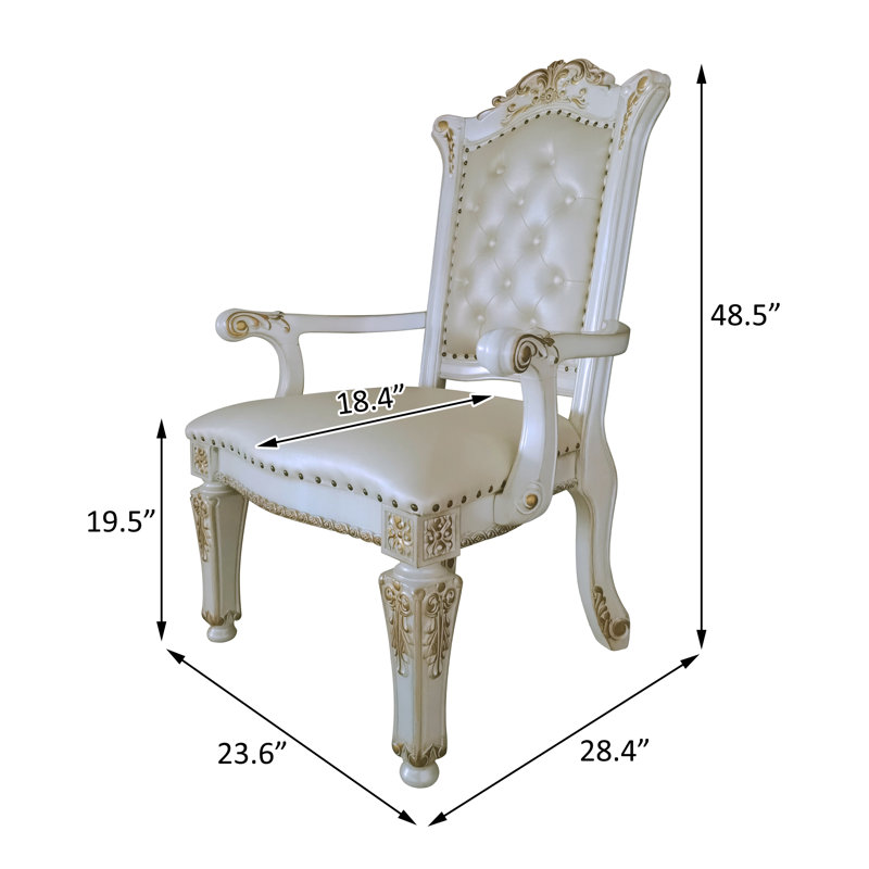 Fauteuil de direction en cuir Taris