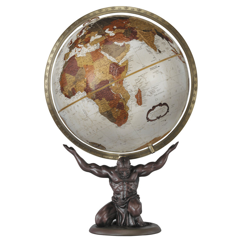Cardboard Floor Globe