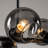 Hornersville 8 - Light Glass Globe Modern Linear Chandelier-1180748838