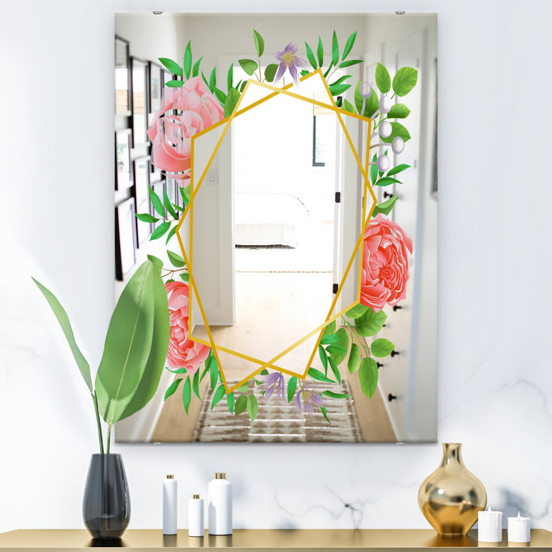 Miroir d'appoint Efflorescent Farmhouse, H 39,4 po x l 29,5 po