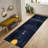 Classic Floral Non-Woven Thin Printed Rug Ideal for High Traffic Areas in a Traditional Home-127449697