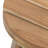 D16x16" Round Side Table, Solid Wood