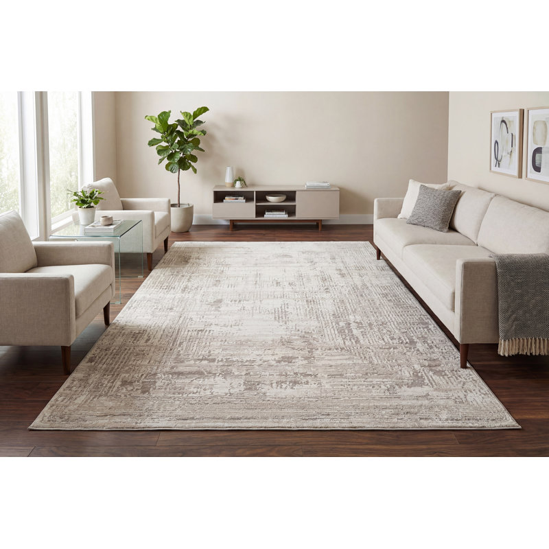 Newhouse 2579-189 IVOIRE / BEIGE / GRIS, Rectangle 9 pi 2 po x 12 pi