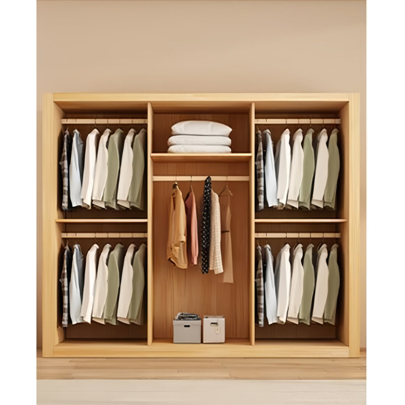Garde-robe simple et unique, H 78,74 po x l 78,74 po x P 23,62 po