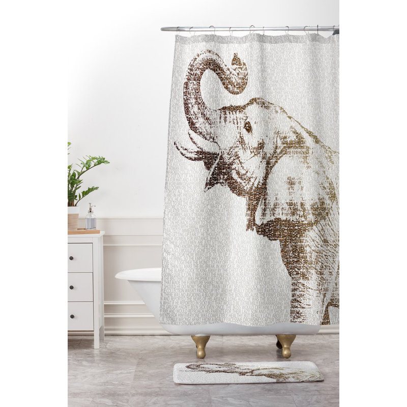 Tapis de salle de bain éléphantst
