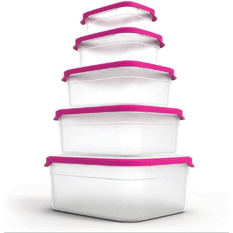 Prep & Savour 5 Container Food Storage Set