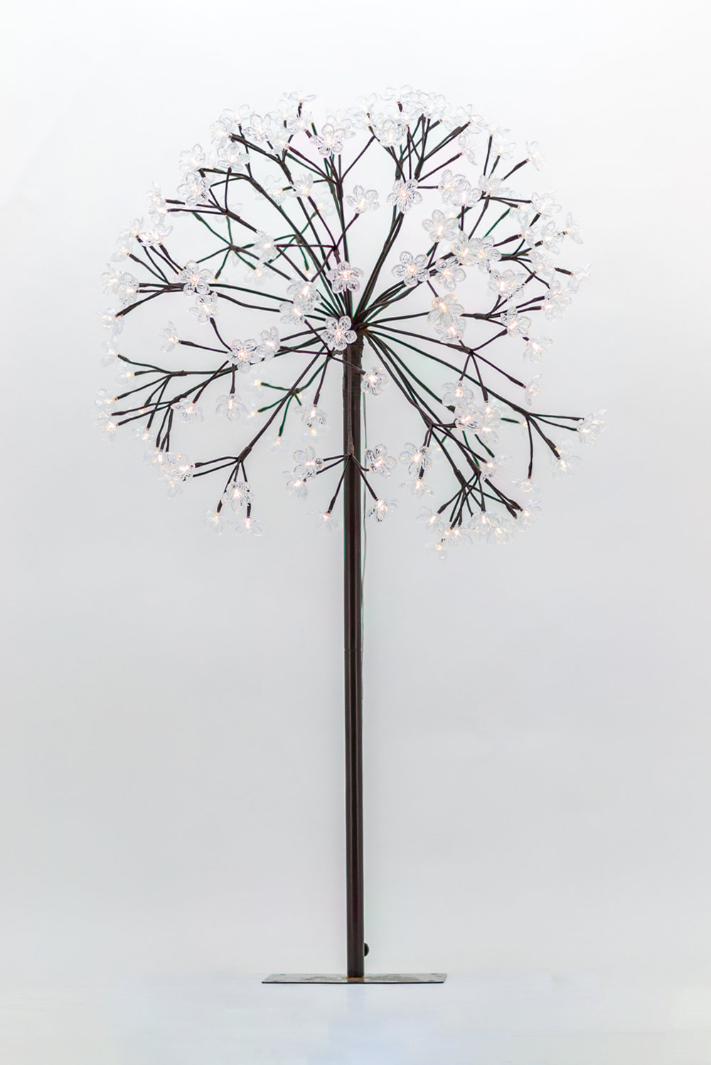 LED Lighted Trees & Branches, 43.3" H x 1" W x 1" D