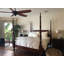 King Mahogany Plantation Bed