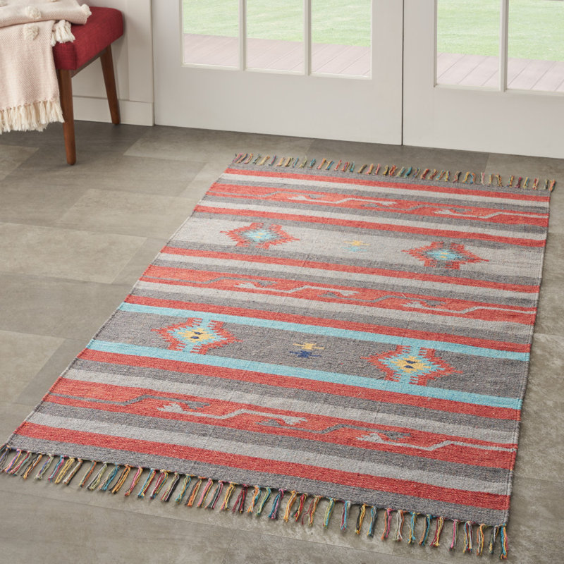 Clarkton Southwestern Indoor Rug, Rectangle 3'6" x 5'6"