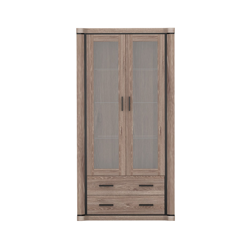 Tarrik Laminate Standard Accent Cabinet, Truffle Oak