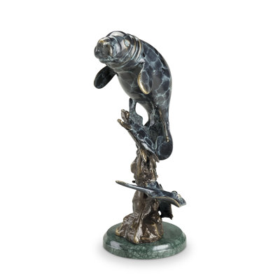 Manatee and Friends Sculpture