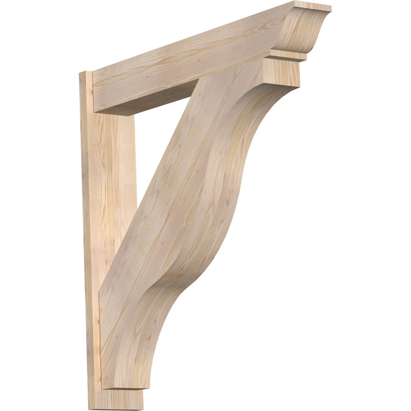 Persienne Funston traditionnelle, Sapin Douglas de 7 1/2 po (lisse), P 36 po x H 42 po