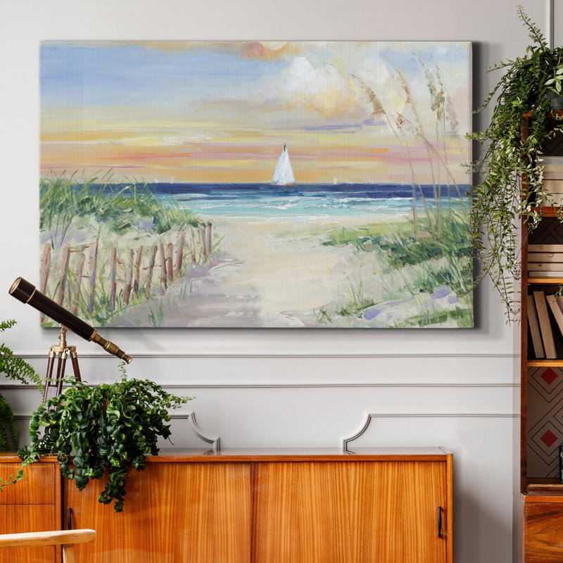 «Set Sail», reproduction d'art sur toile tendue, H 18 po x l 12 po x P 1 po