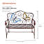 Iron Outdoor Bench