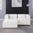 Modular Sofa BEIGE Chenille Fabric